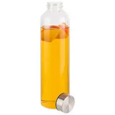 Botella Cristal Tapa Inox. 75 Cl.