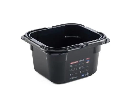 Cubeta No Bpa Gn. 1/6 100 Negro