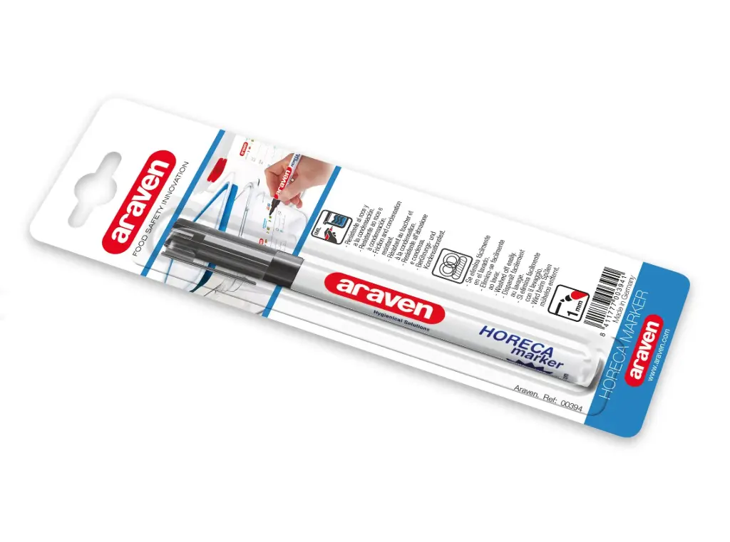 Rotulador Hermeticos Negro Horeca