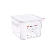 Contenedor Cuadrado Pp. Con Tapa 22 L.
