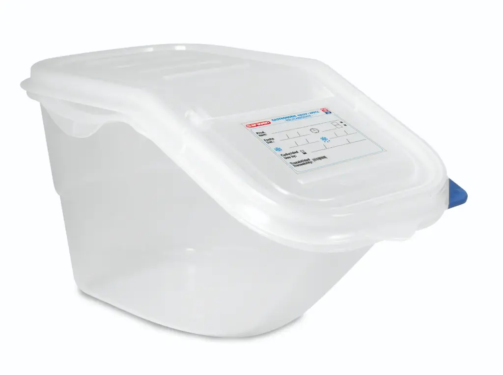 Contenedor Ingredientes Gn. 1/3 Tapa Frontal 7L. 395X200X200 Mm.