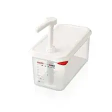 Dispensador Salsas Con Bomba Gn. 1/4