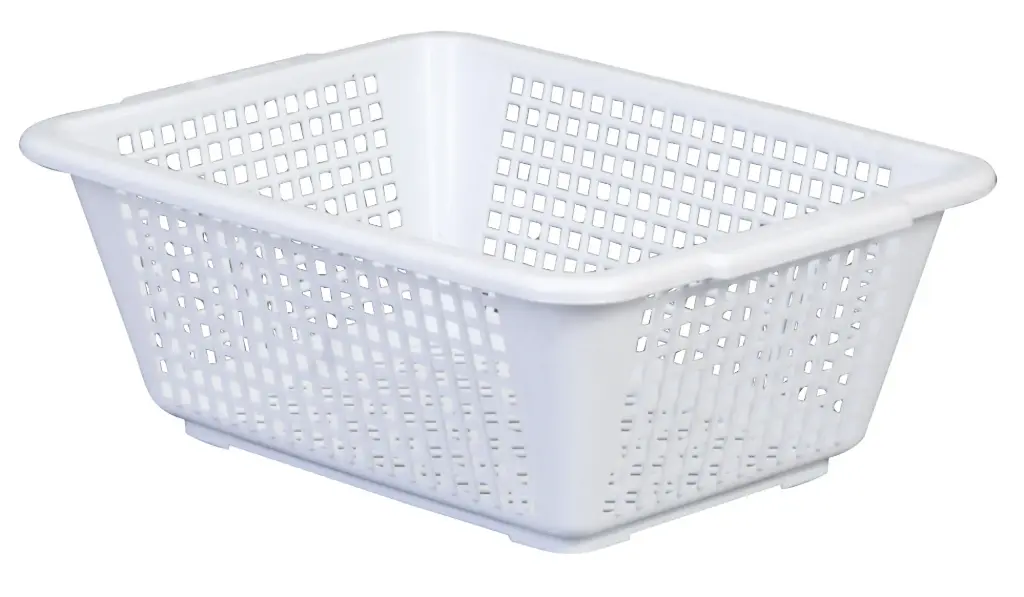 Cesta Escurridora Rectangular Blanca 298X228X112 Mm.
