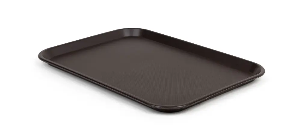 Bandeja Fast Food Marron 416X305X22 Mm.                          