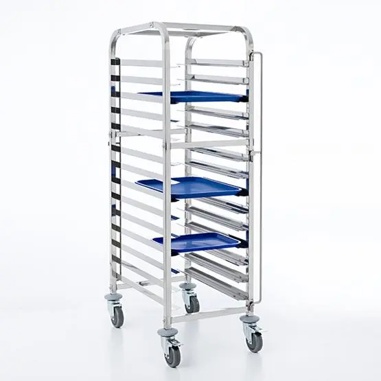 Carro Porta Bandejas Inox. 550X430X1744 Mm.