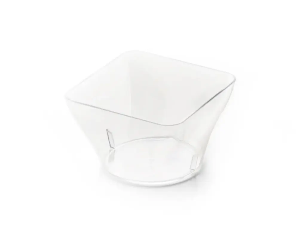 Bol Degustacion Ps. 12 Unid. Transparente 51X51X33 Mm. 5 Cl.