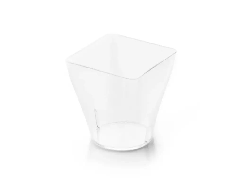Bol Degustacion Ps. 12 Unid. Transparente 51X51X55 Mm. 9 Cl.