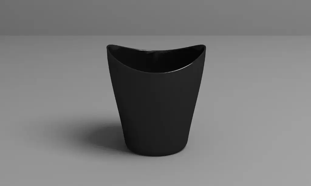 Vaso Degustacion Ps. 50 Unid. Negro 60X64 Mm. 9 Cl.