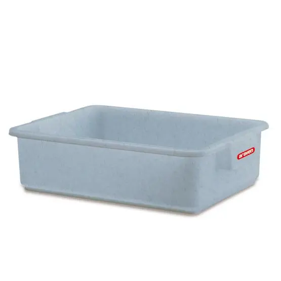 Cubeta Manutencion Gris 530X396X139 Mm. 25 L.