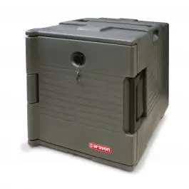 Contenedor Isotermo Gn. Puerta Frontal Gris 90 L. 68X47.7X62 Cm.