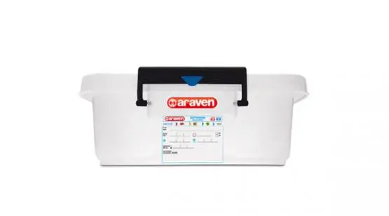 Cubeta Manutencion Pp. Blanca C/Tapa 530X396X159 Mm. 30 L.