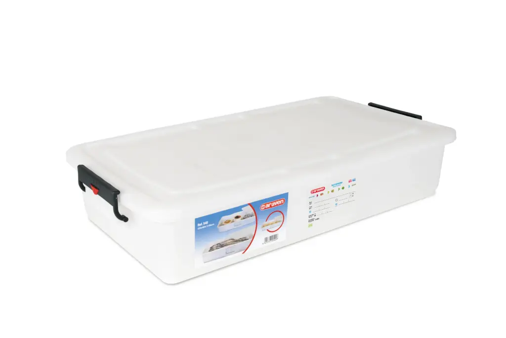 Cubeta Manutencion C/Tapa 830X460X180 Mm. 40 L.