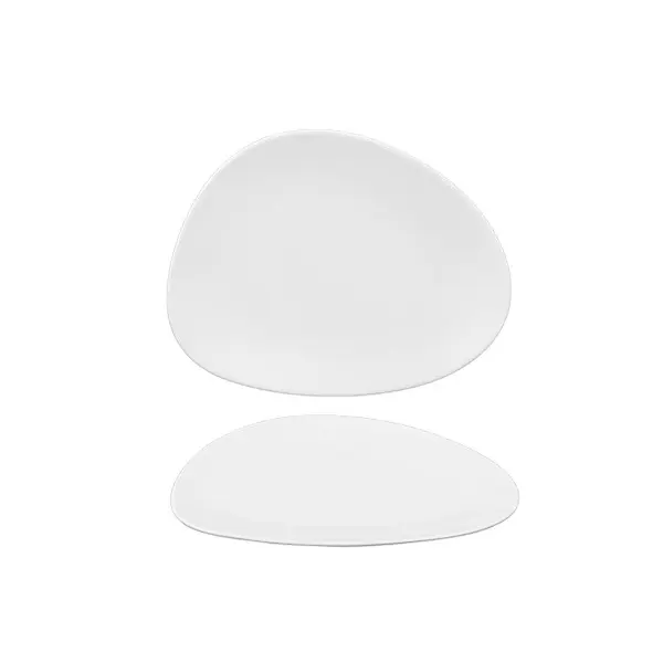 Plato Postre Sílice Omega 20,5 cm.