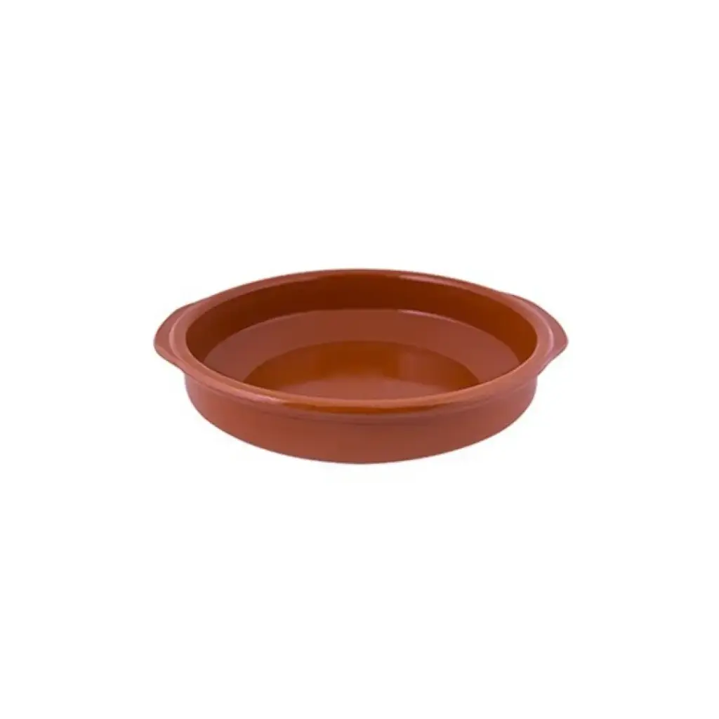 Cazuela Barro Con Asas 20 cm.