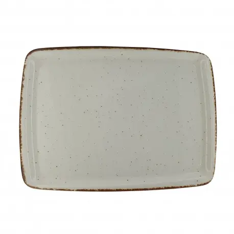 Fuente Rectangular Eo Side 31X23 Cm.