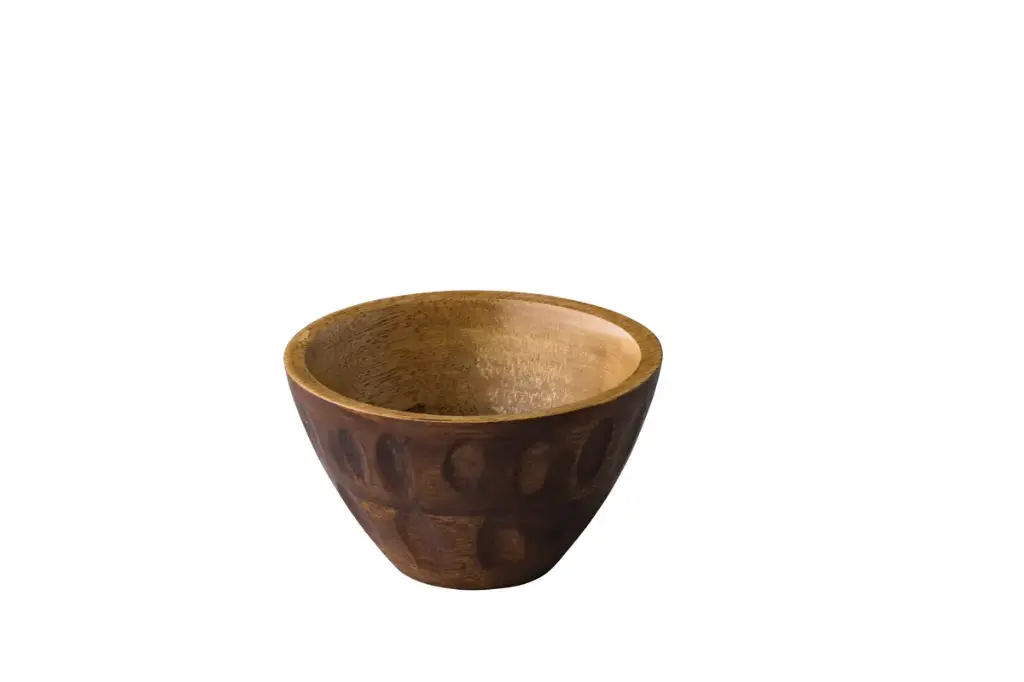 Bol Degustacion Madera Oak Conico 10,2X6,4 Cm.