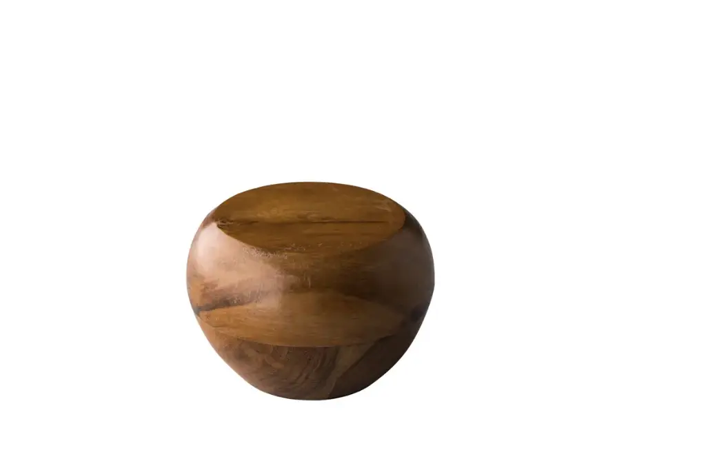 Plato Degustacion Madera Oak Redondo 13,5X13 Cm.