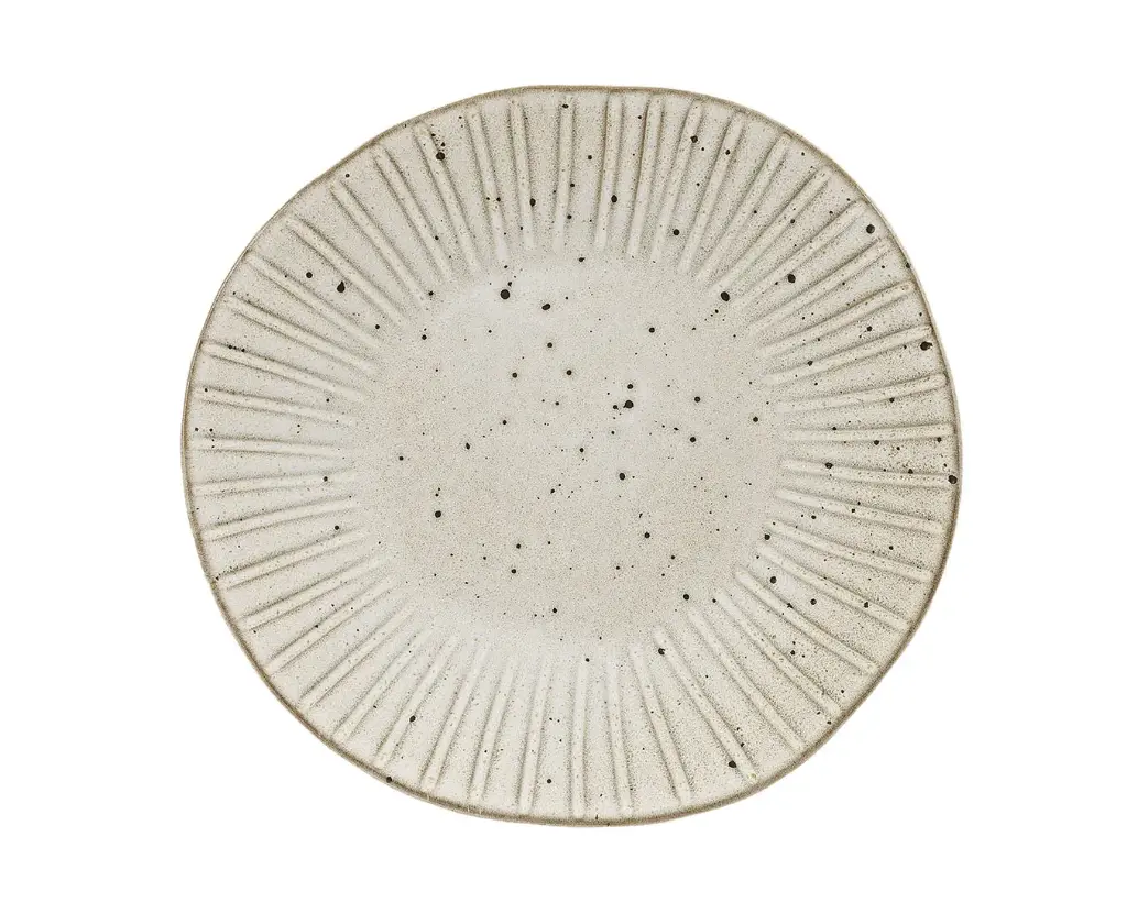 Plato Authentic Stone White 28,5 Cm.