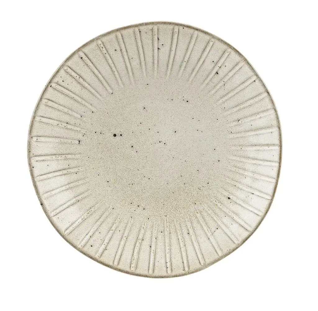 Plato Authentic Stone White 26,5 Cm.
