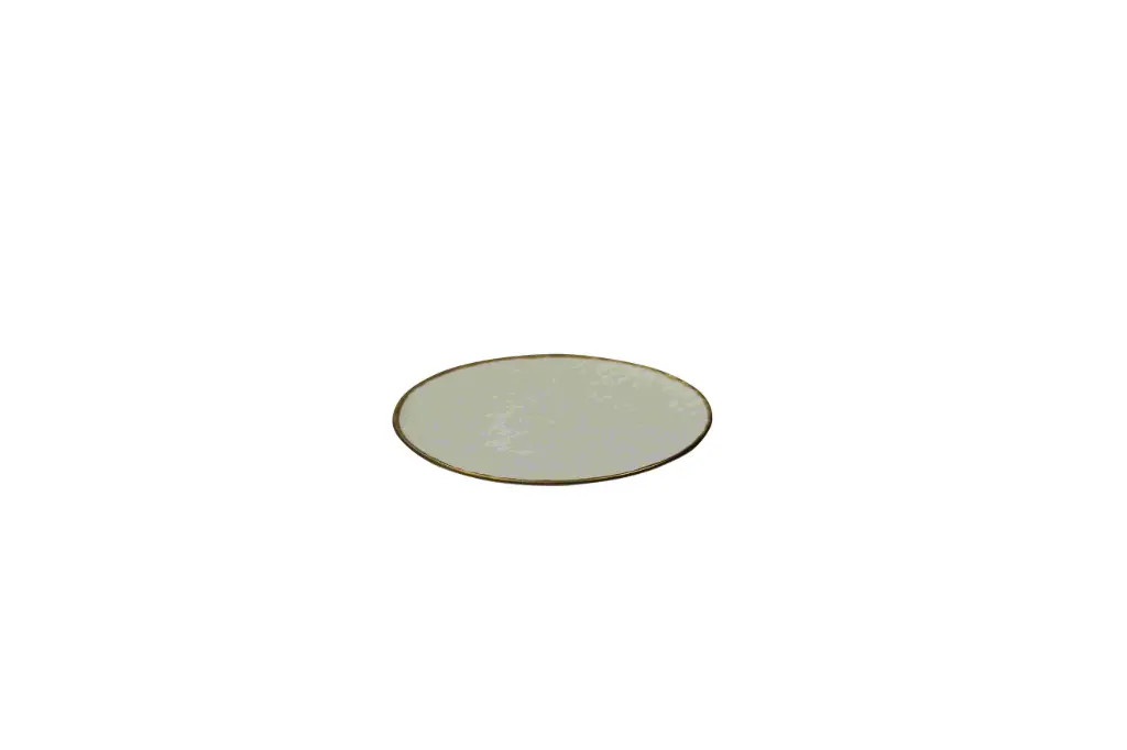 Zz26 Plato Filo Oro Real 20,5 Cm.