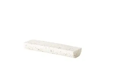 Fuente Rectangular Shapes Blanca 21X6 Cm.