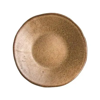 Plato Authentic Stone Marron 16 Cm.