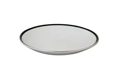 Plato Hondo Q Authentic Eclipse Filo Negro 26,5 Cm.