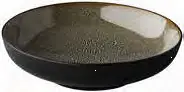 Plato Hondo Speckle Reactivo Gris 22 Cm.