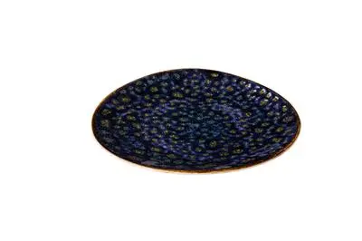 Plato Jersey Azul Triangular 17 Cm.