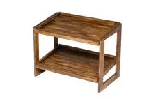 Expositor Buffet Madera 2 Alturas 58X32X44 Cm.