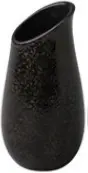 Jarra Stone Negro Satin 14 Cm.
