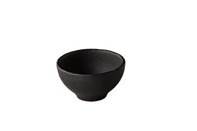 Bol Rock Negro 9,3X5 Cm.
