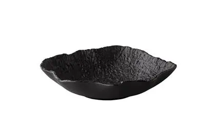 Ensaladera Rock Negra 19,2X4,4 Cm.