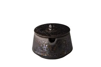 Zz26 Bol Isamu Mustard Jar Bronce 8,4X6,3 Cm.