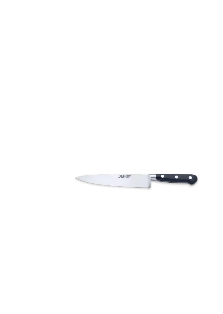 Cuchillo Cocina Forjado Negro 20 Cm.