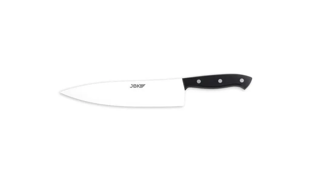 Cuchillo Cocinero Premium Chef Forjado Negro 23 Cm.