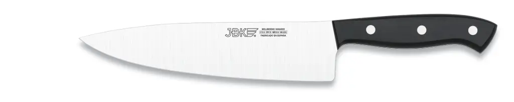 Cuchillo Cocinero Premiun Chef Forjado Negro 20 Cm.