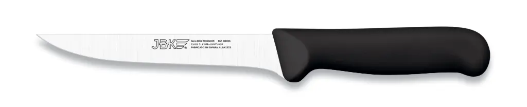 Cuchillo Deshuesar Inyectado Negro 15 Cm.