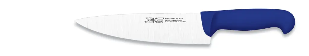 Cuchillo Cocinero Inyectado Azul 20 Cm.