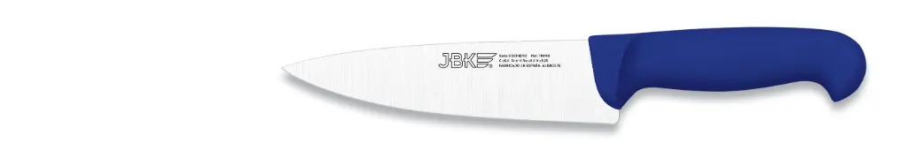 Cuchillo Cocinero Inyectado Azul 15 Cm.