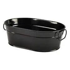 Zz26 Rustidera Deg. Galvanizado Negro 23X15X7 Cm.