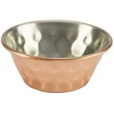 Ramequin Inox. Cobre Amartillado 43 Ml.