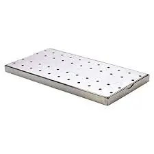 Bandeja Escurridora Para Barra Inox. 30X20 Cm                    