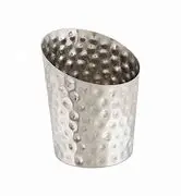 Zz26 Bol Degustacion Inclinado Amartillado Inox. 11.6X9.5 Cm.