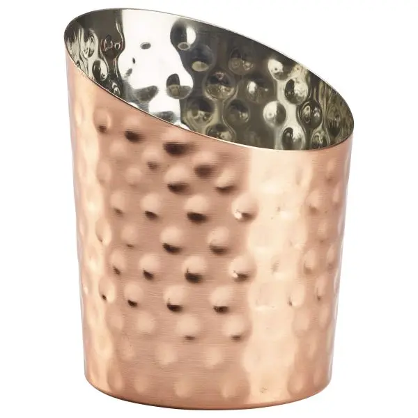 Bol Deg. Amartillado Conico Cobre 11.6X9.5 Cm