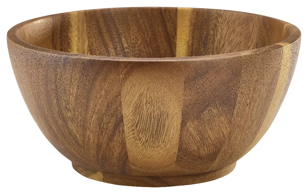 Bol Madera Acacia 3 L. 25X12 Cm.                                       