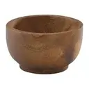Bol Madera Acacia 6 Cl. 7X4 Cm.                                        