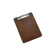 Porta Menu Clip Madera A5 18.5X24.5 Cm.