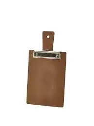 Porta Menu Clip Madera C/Mango A5 30.5X16 Cm.