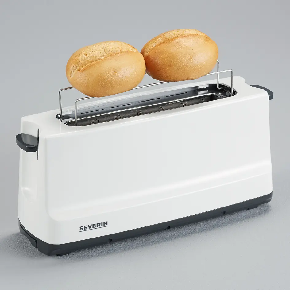 TOSTADOR ELECTRICO SEVERIN BLANCO 4 TOSTADAS 900 W.